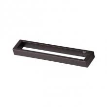 Manzoni MC2780-160-FBN - Pull+Backplte 160mmCTC Flt Blk
