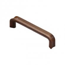Manzoni MN7150-160-WNL - Groove Pull, 160mm CTC, Walnut
