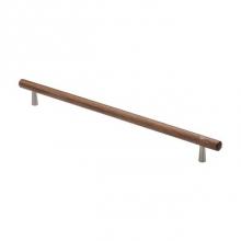 Manzoni MN7763-320-WNL - Tube Pull, 320mm CTC, Walnut
