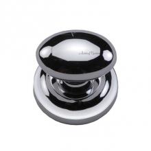 Manzoni MT0114-038-PCH - Egg Knob on Rose 1 1/2''