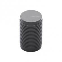 Manzoni MT3840-020-BLK - Reeded Knob 20mm dia