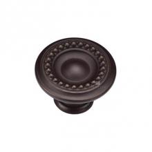 Manzoni MB4404-035-LBN - Beaded Round Knob