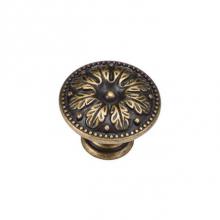 Manzoni MB4479-030-DBS - Floral Round Knob