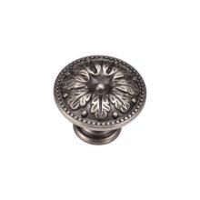 Manzoni MB4479-030-DPW - Floral Round Knob