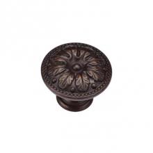 Manzoni MB4479-030-LBN - Floral Round Knob
