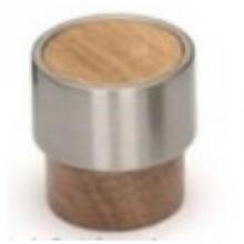 Manzoni MN4372-026-OKL - Round Knob with Satin Nickel