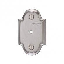 Manzoni MT42SR-063-MSB - Arched Backplate 2.5'' x 1.5''