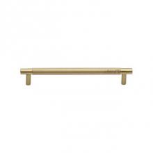 Manzoni MT4461-254-MSB - Partial Knurled Pull - 10'' CTC