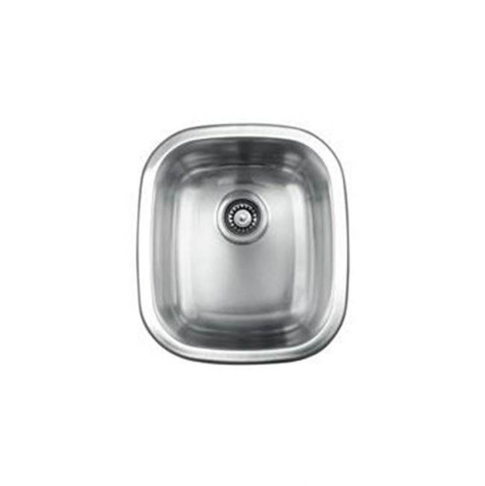 15-3/4'' X 18'' X 10'' Deep Dual Mount Bar Sink 18Ga