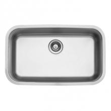 Ukinox UK D759 - 30-1/2'' X 18'' X 9'' Deep Large Single Bowl 18Ga