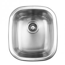 Ukinox UK UN376 - 17'' X 20-3/4'' X 10'' Deep Dual Mount Kitchen / Bar Sink