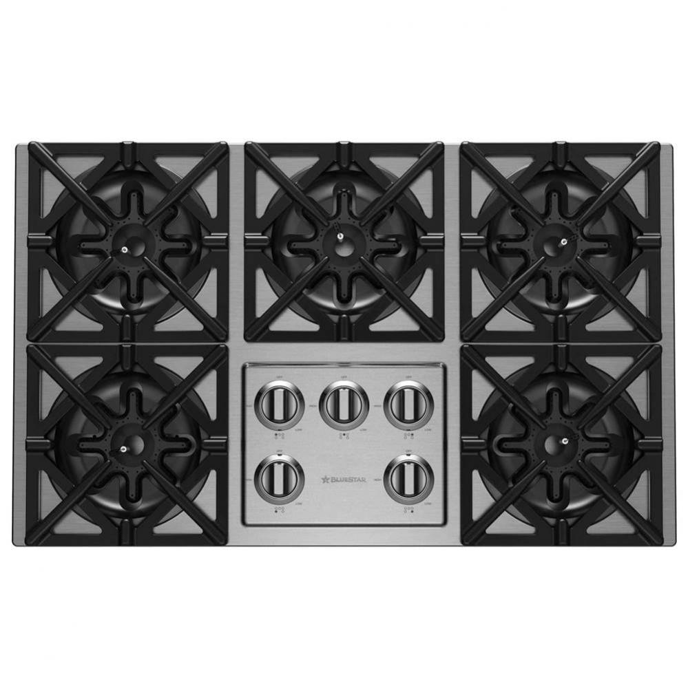 36'' Drop-In Gas Cooktop - (5) Burners