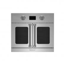 BlueStar BSEWO30SDV2CCPLT - 30'' Single Electric Wall Oven - French Door