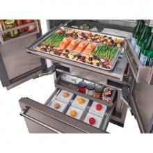 BlueStar BBBF361 - 36'' Built-In Refrigerator With Bottom Freezer - French Door