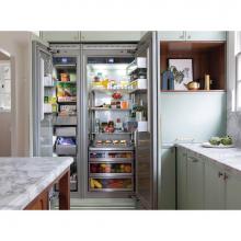 BlueStar BIF30R0CCPLT - 30'' Integrated, Column Freezer - Right Hinge Door