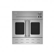 BlueStar BWO30AGSLCCPLT - 30'' Single Gas Wall Oven - French Door