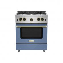 BlueStar RCS30SBV2LCCPLT - 30'' Culinary Series (Rcs) Sealed Burner Range - (4) Burners