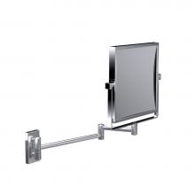 Baci Mirrors E22-X CHR - Baci Basic Round Wall Mirror Unlighted 1X By 5X