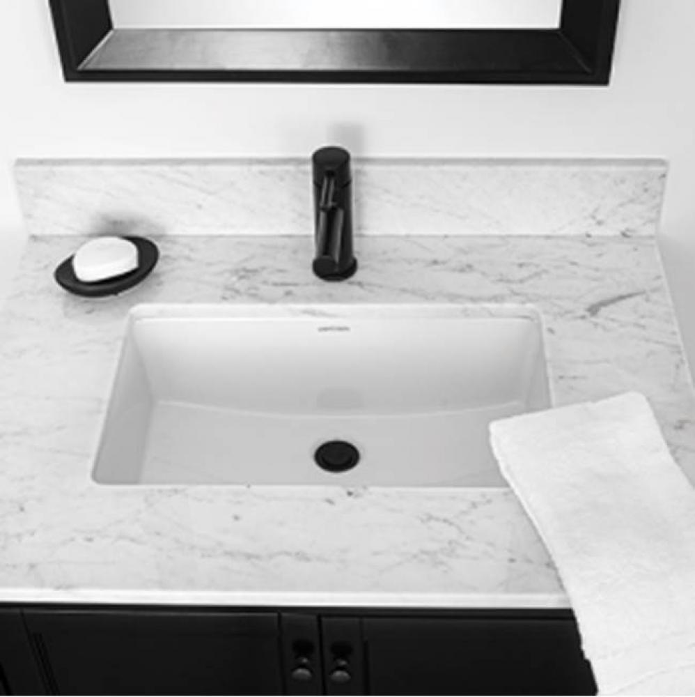 Rectangular, D.E. 21.5'' W x 13.75''