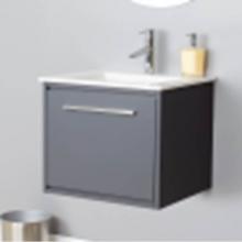 Contrac COGV2118 - Wall-Mounted Vanity, Smoke Gray, 21.125'' W x 17.875'' D x 17.625''