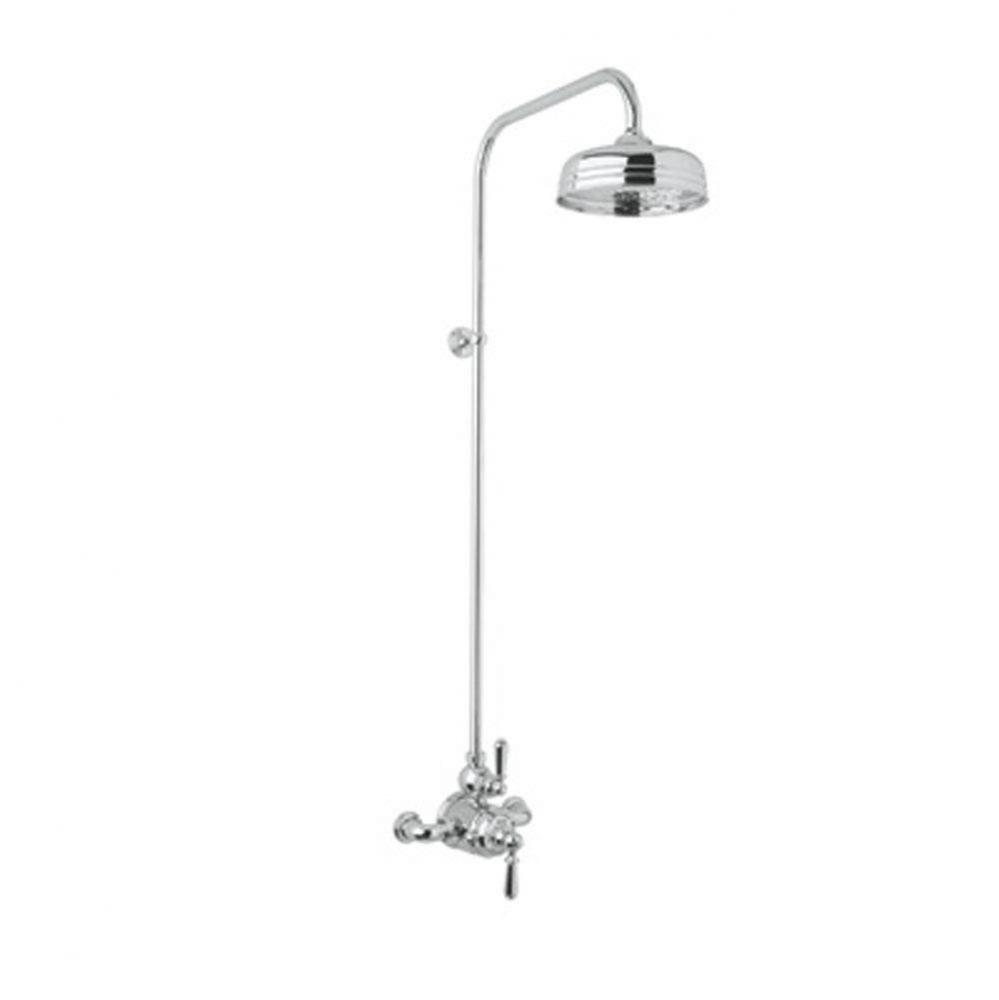 Edwardian™ 3/4'' Exposed Wall Mount Thermostatic Shower System