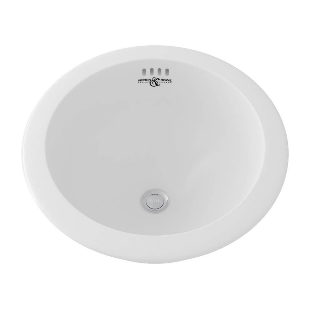 Round Undermount Lavatory Sink