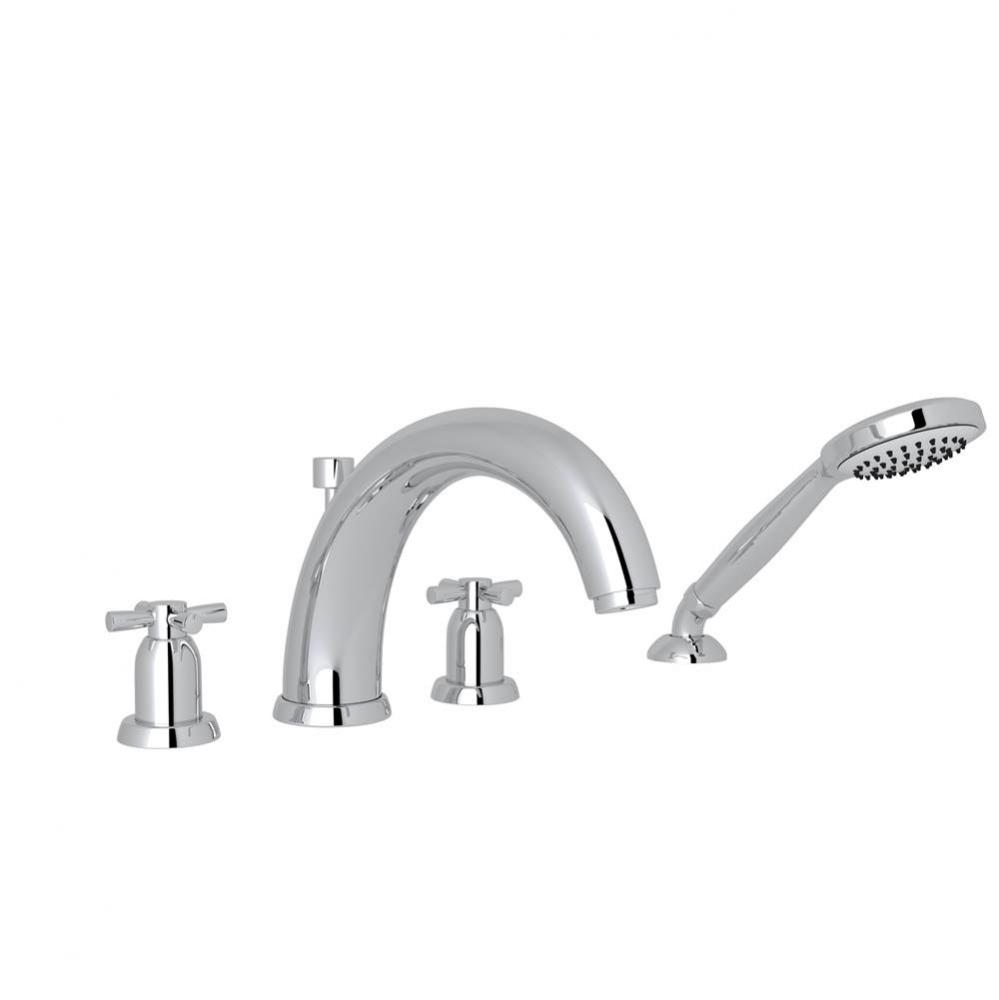 Holborn™ 4-Hole Deck Mount Tub Filler With U-Spout