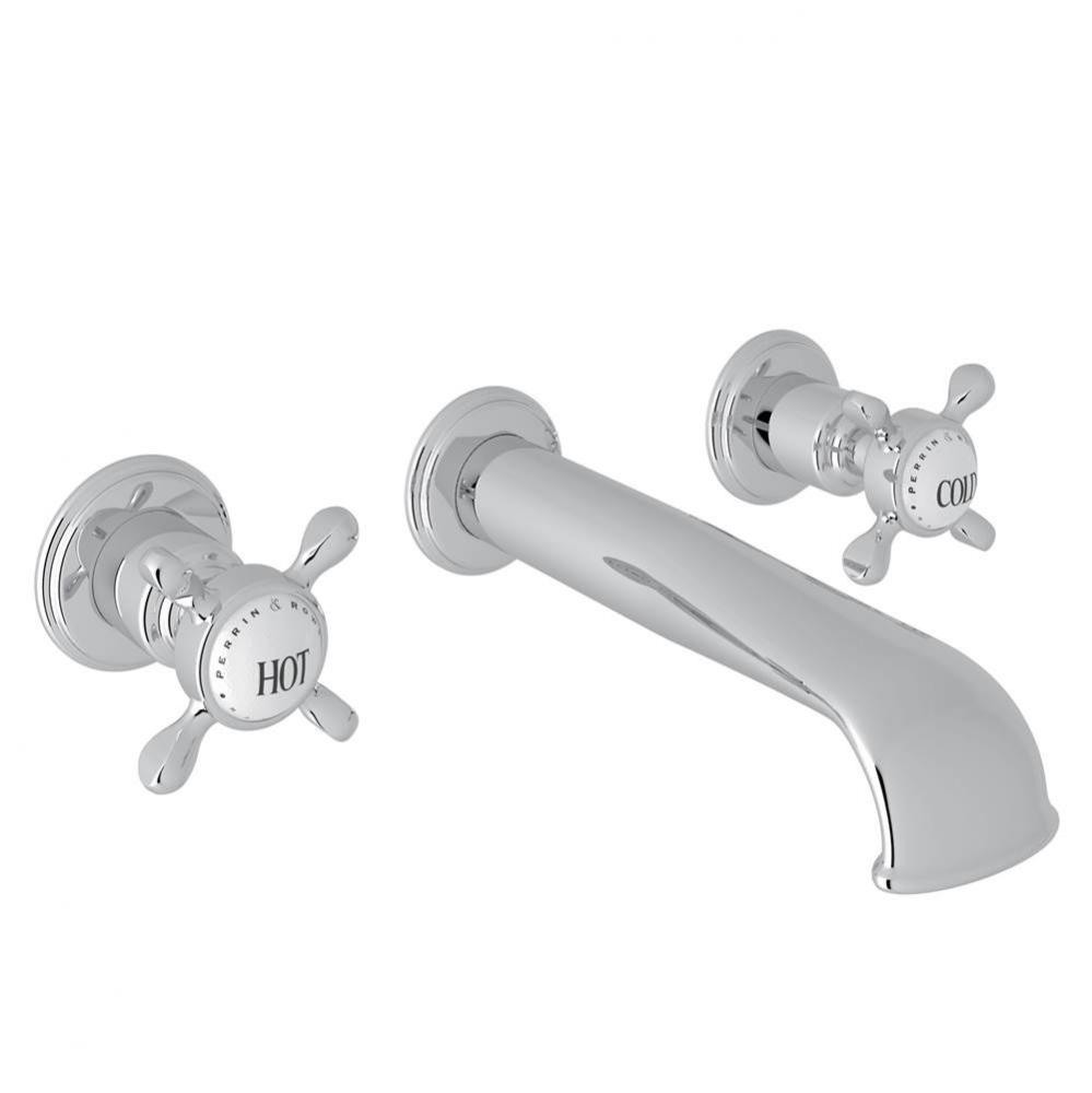 Edwardian™ Wall Mount Lavatory Faucet With U-Spout