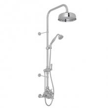Perrin & Rowe U.KIT61NX-APC - Georgian Era™ 3/4'' Exposed Wall Mount Thermostatic Shower System