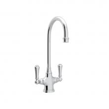 Perrin & Rowe U.4711APC-2 - Georgian Era™ Two Handle Bar/Food Prep Kitchen Faucet