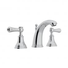 Perrin & Rowe U.3712LSP-APC-2 - Georgian Era™ Widespread Lavatory Faucet