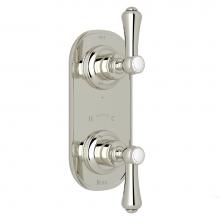 Perrin & Rowe U.8785LSP-PN/TO - Georgian Era™ 1/2'' Thermostatic Trim with Diverter