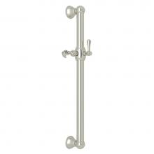 Perrin & Rowe 1271PN - 24'' Grab Bar With Handshower Slide Rail