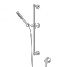 Perrin & Rowe AKIT8074IWAPC - Handshower Set With 21'' Slide Bar and Single Function Handshower