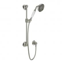 Perrin & Rowe 1300EPN - Handshower Set With 22'' Slide Bar and Single Function Handshower