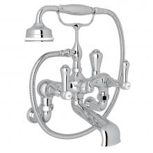 Perrin & Rowe U.3006LSP/1-APC - Georgian Era™ Exposed Wall Mount Tub Filler