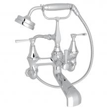 Perrin & Rowe U.3110LS/1-APC - Deco™ Exposed Wall Mount Tub Filler
