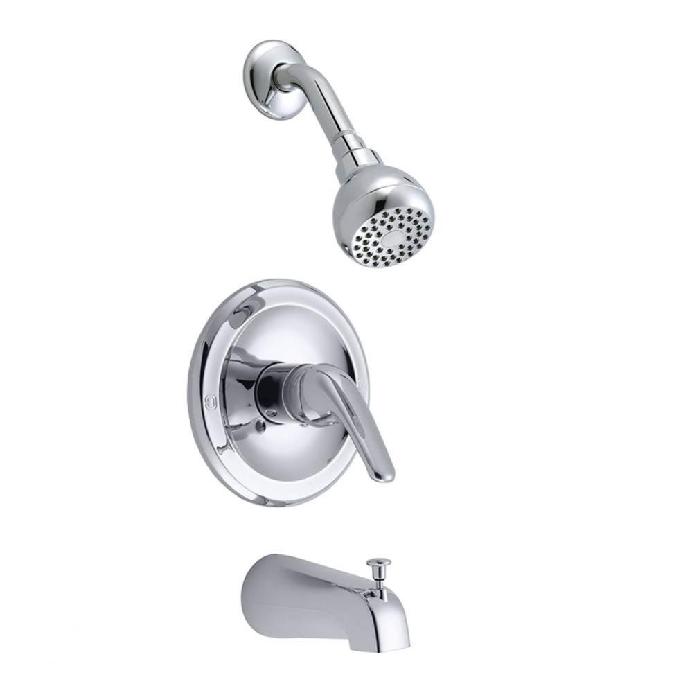 SINGLE HANDLE TUB/SHOWER FAUCET CP