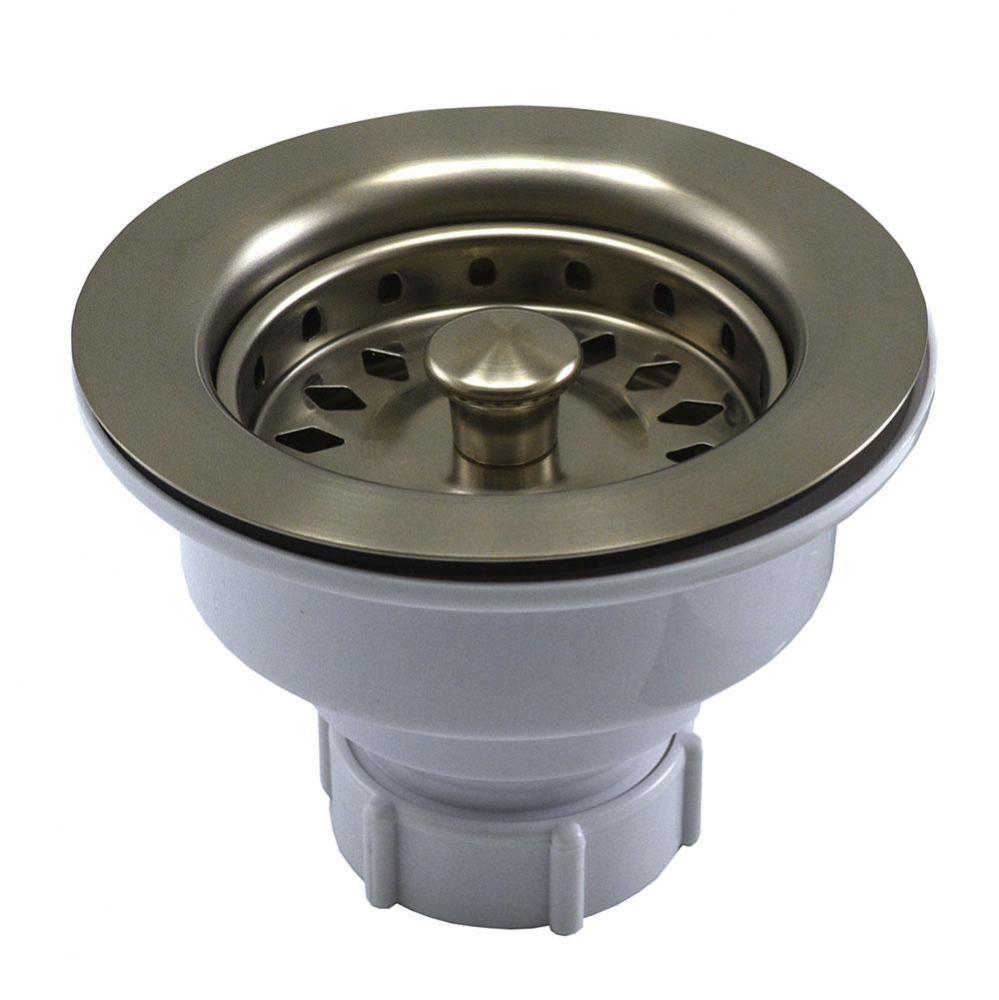 Brushed Nickel Basket Strainer