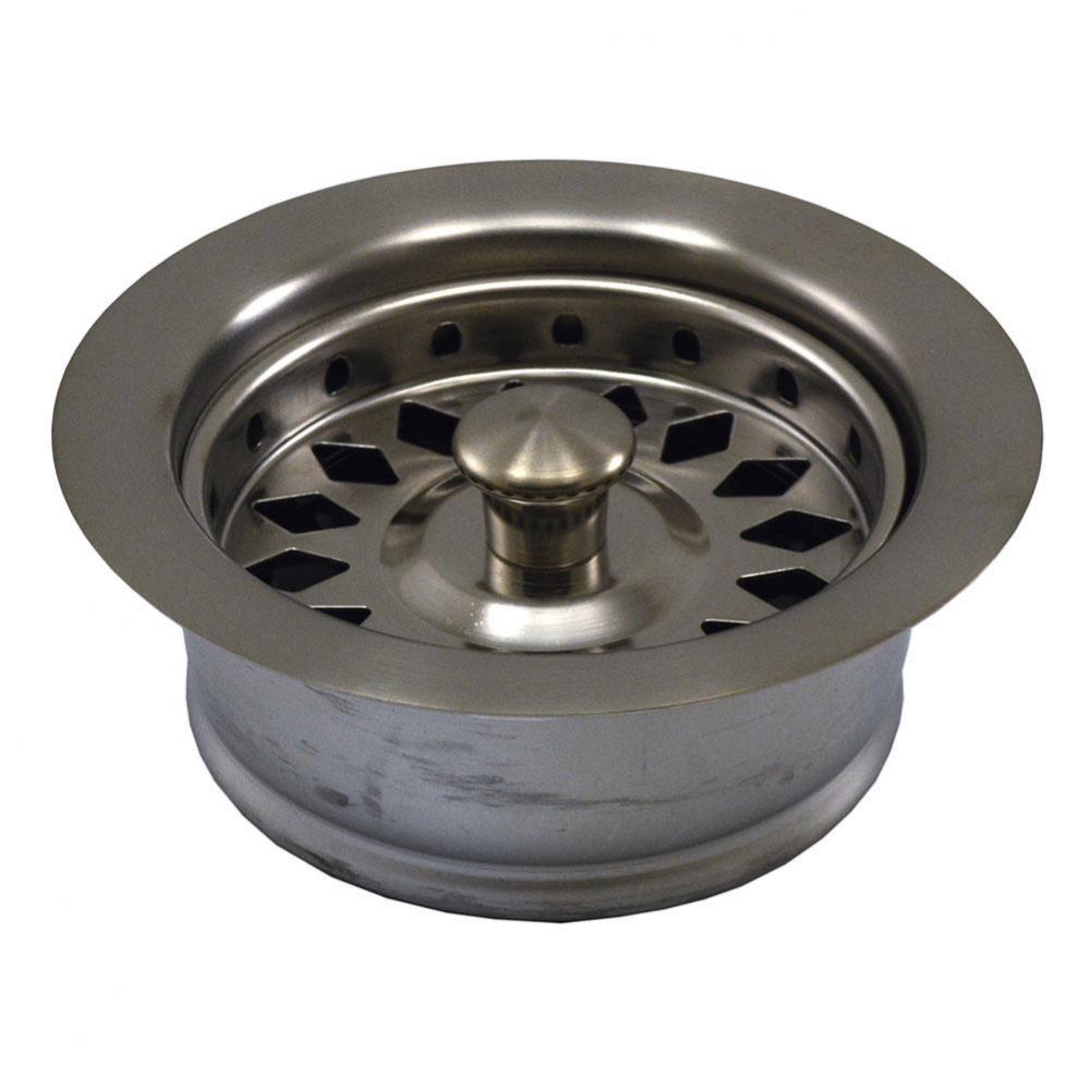 Brushed Nickel Disposal Assembly Fits In-Sink-Erator