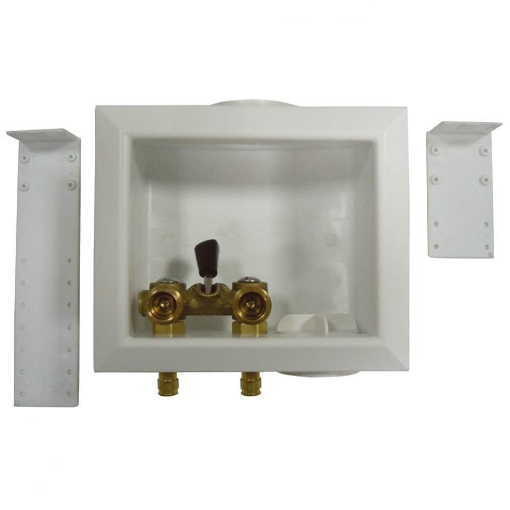 Washing Machine Box, Right Outlet Without Hammer Arrester, Single Lever, Expansion Style PEX
