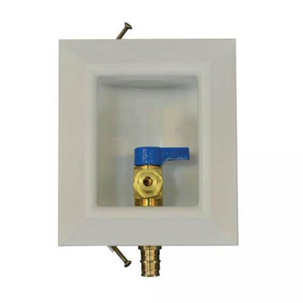 Icemaker Box with 1/2'' Expansion Style PEX Connection, Lead Free