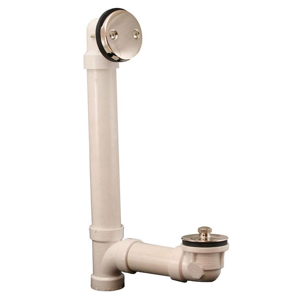 Polished Stainless Standard Two-Hole Schedule 40 Lift and Turn Full Kit