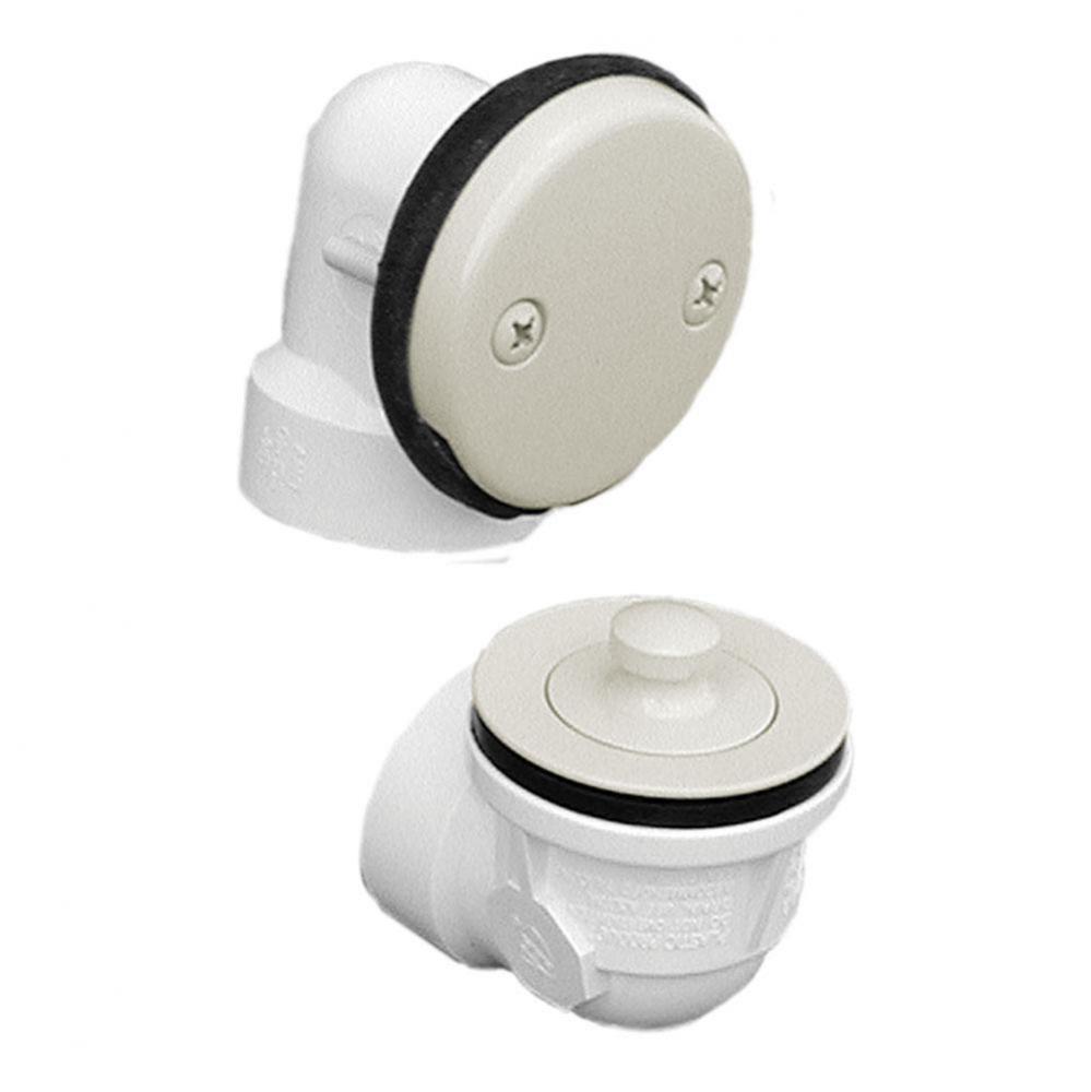 Almond Standard Two-Hole Schedule 40 Friction Lift Half Kit