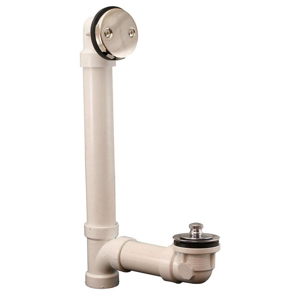 Polished Stainless Standard Two-Hole Schedule 40 Friction Lift Full Kit