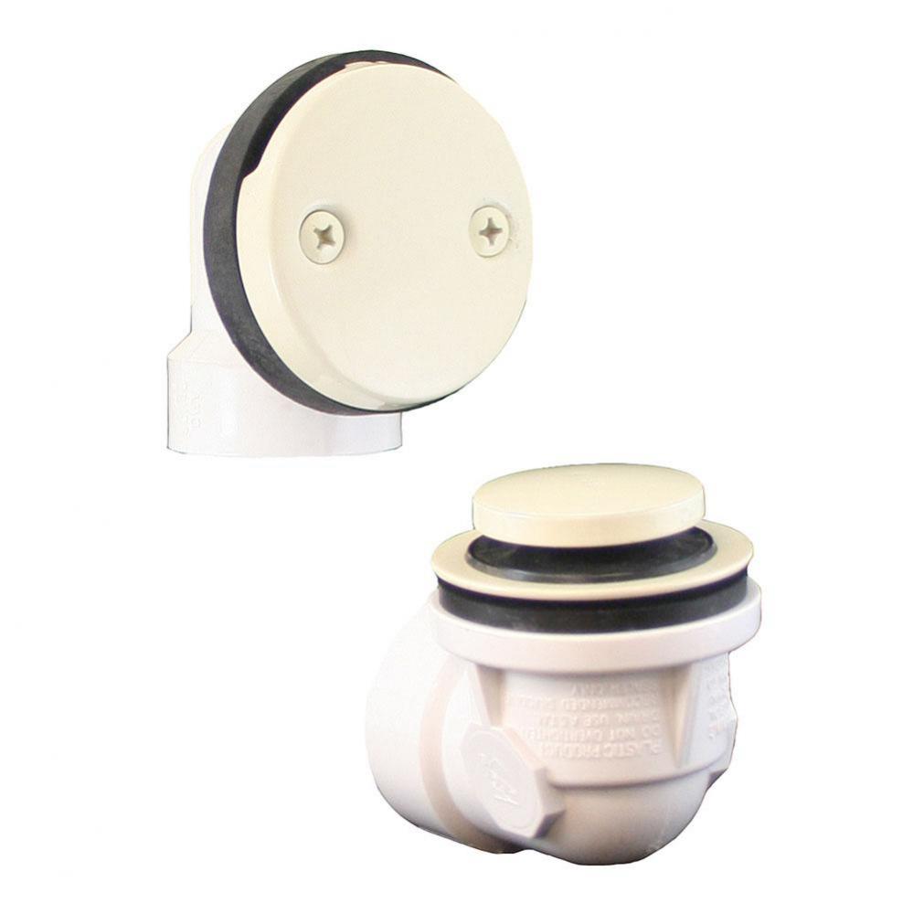 Almond Standard Two-Hole Schedule 40 Toe Touch Half Kit