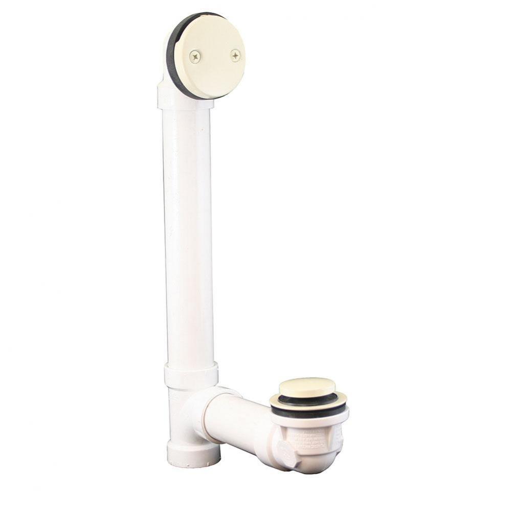 Almond Standard Two-Hole Schedule 40 Toe Touch Full Kit