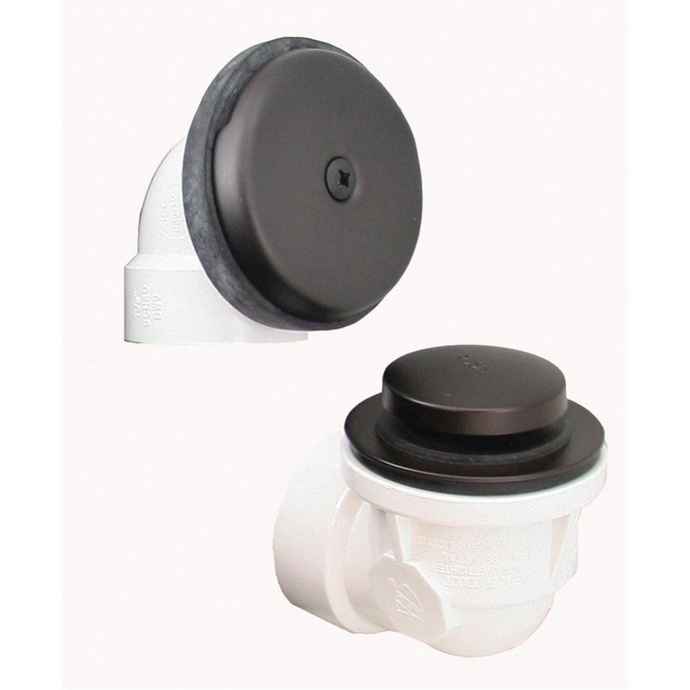 Oil Rubbed Bronze Standard One-Hole Schedule 40 Toe Touch Half Kit