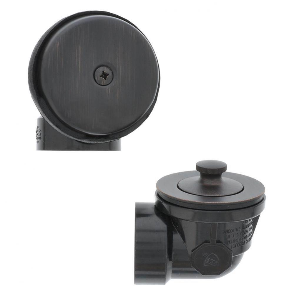 Old World Bronze ABS Standard One-Hole Schedule 40 Lift and Turn Half Kit