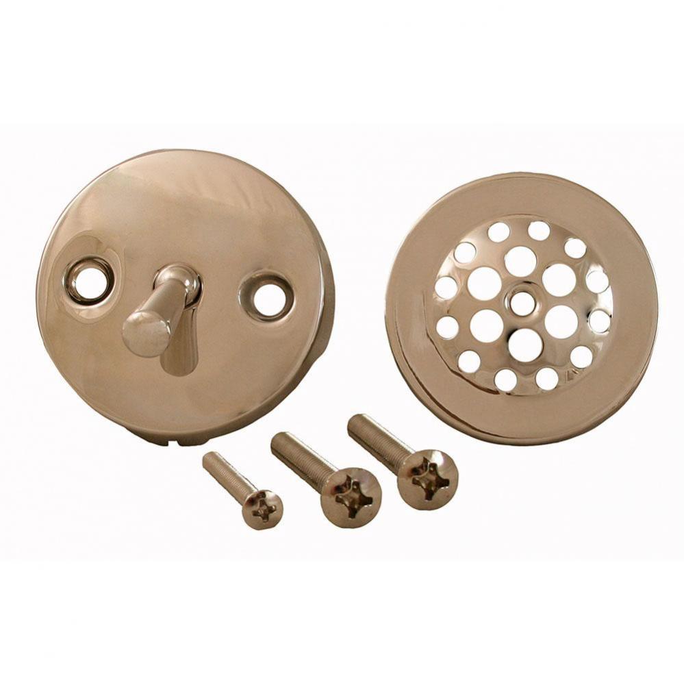 Polished Stainless Two-Hole Trip Lever Trim Only